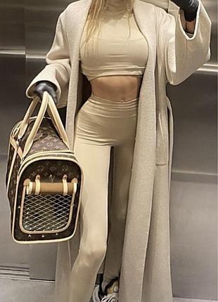 Спортивний комплект (лосіни/ легінси+кроп-топ) @sladkaya_shop