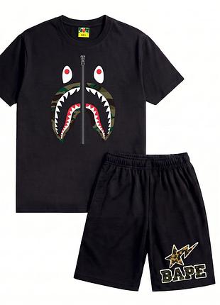 Комплект шорти+футболка bape xxl