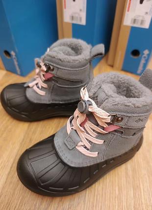 Детские зимние ботинки сапоги для девочки columbia powderbug alpine waterproof snow