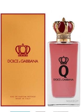 Парфумована вода dolce & gabbana q eau de parfum intense 100 мл,женские.елитные.