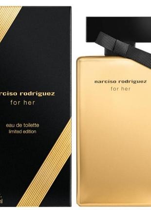 Парфум narciso rodriguez for her limited edition eau de toilette 100 мл,женские.елитные.vip