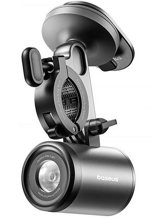 Тримач для велосипеда baseus primetrip bike handlebar mount (with flashlight) black