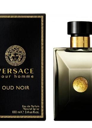 Парфум versace pour homme oud noir eau de parfum 100 мл