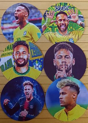 Набор стикеров неймар neymar 6 шт (37205)