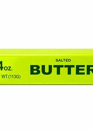 Игрушка масло сквиш салатовое игрушка антистресс (butter squishy) 14 см для детей (l_16140)