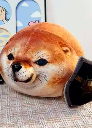 Іграшка what the dog doing м'яка іграшка мем 35 см для дітей (l_16027)