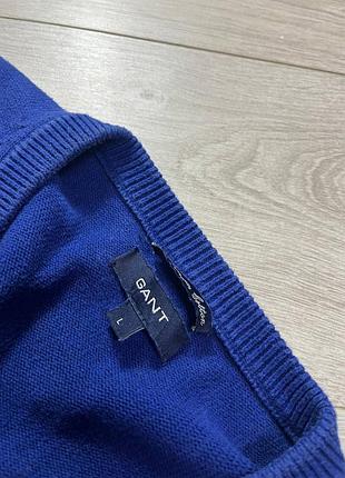Мужской плотный свитер gant 3
