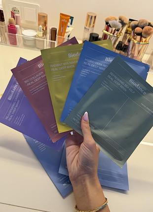 Маски для обличчя biodance real deep mask гідрогелеві для зволоження 2