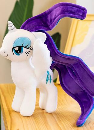 Игрушка рарити пони my little pony мой маленький пони мягкая игрушка, 20 см для детей (l_12495)