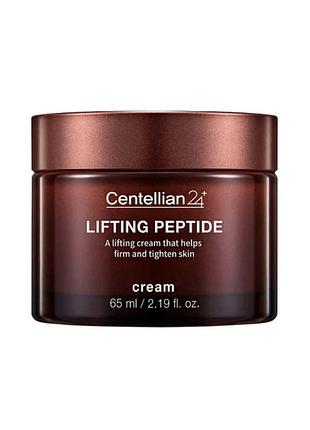 Крем для лица с пептидами centellian24 lifting peptide cream 65 мл