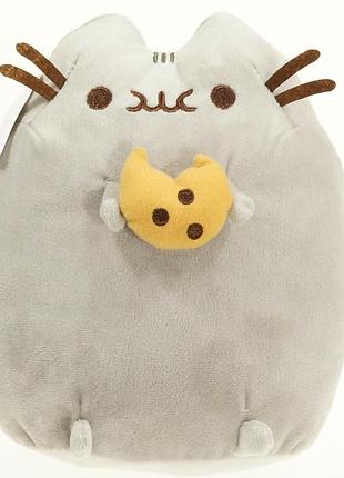 Іграшка пушин кет pusheen cat з печивом м'яка іграшка для дітей (l_12597)