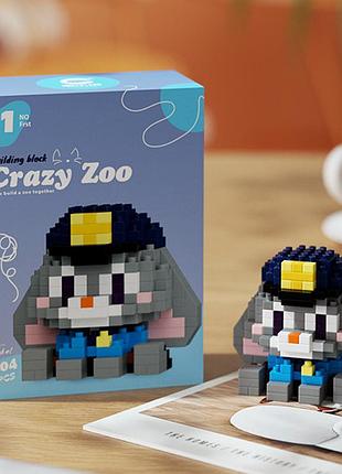 Іграшка конструктор джуді зоотрополіс (zootopia, zootropolis) для дітей (l_15289)