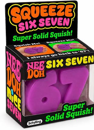 Игрушка сикс севен (six seven) сквиш needoh nice cube антистресс для детей (l_16088)