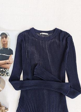 Полупрозрачный лонг zara 5