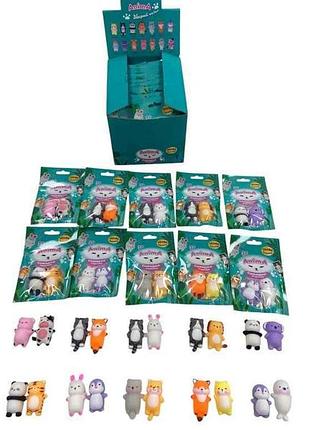 Сквиш коллекционный в наборе mochи squishy сладкая парочка sk25002 тм monstergum