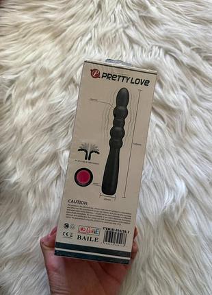 Анальний вібратор pretty love 3