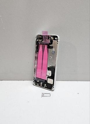 Б/у корпус для iphone 5 silver 3