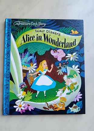 Книга alice in wonderland disney на английском алиса в стране чудес traasure cove stories