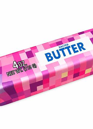 Игрушка масло майнкрафт pink сквиш игрушка butter антистресс 13 см для детей (l_16123)