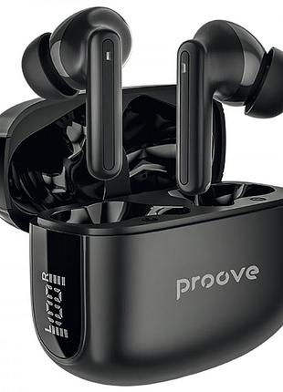 Бездротові навушники proove tempo tws with anc (app) black