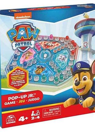 Игра настольная щеня щенячий патруль с кнопкой (мини) sm98283/6066831 тм spin master