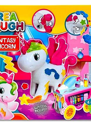 Детский развивающий набор для лепки crea dough fantasy unicorn