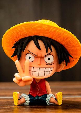 Іграшка фігурка манкі д. луффі з ван пис (one piece) 7 см для дітей (l_16059)