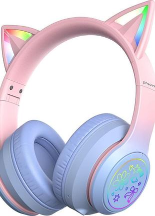 Бездротові навушники proove kids neko (app) blue/pink