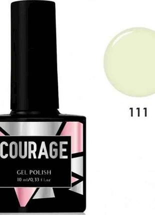 Гель-лак 10мл для ногтей no111 алюминиевый тм courage