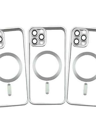 Накладка magsafe matte iphone full camera для 16 silver тм gerlax