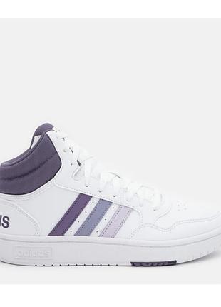 Високі кеди оригінал adidas hoops 3.0 mid w