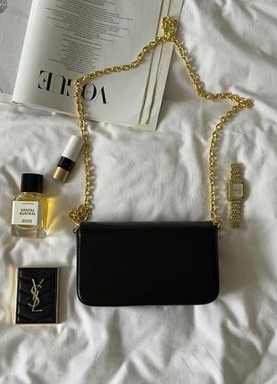 Сумка dg girls leather black bag 7