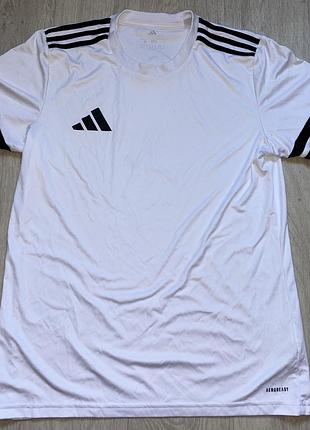 Спортивна футболка чоловіча adidas aeroready біла розмір m