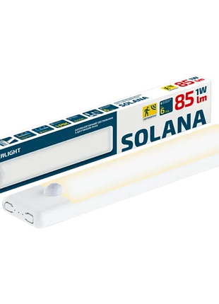Світильник акумуляторний з датчиком руху enerlight solana 85лм 3000к-6500к
