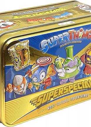 Набір magic box super zings 2 речі суперспецялизовані супер речі золотий метал золота бляшанка серія ii