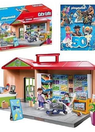 Playmobil портативний магазин з овочами 70320