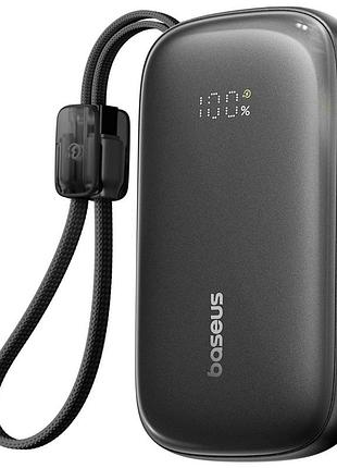 Портативная батарея baseus enerfill qpow 3 ultra 22.5w 10000mah black