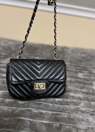 Шкіряна жіноча сумочка genuine leather borse in pelle, б/в