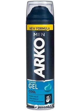 Гель для бритья 200мл cool для мужчин тм arko