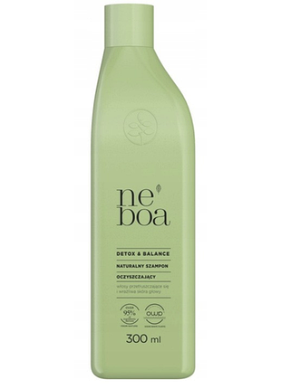 Набір з 3 штук шампунь neboa detox & hydration для волосся детоксикація зволоження веганський