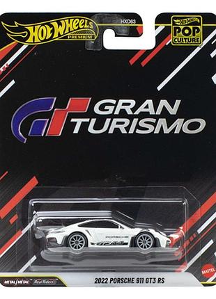 Hot wheels premium porsche 911 gt3 rs gran turismo pop culture