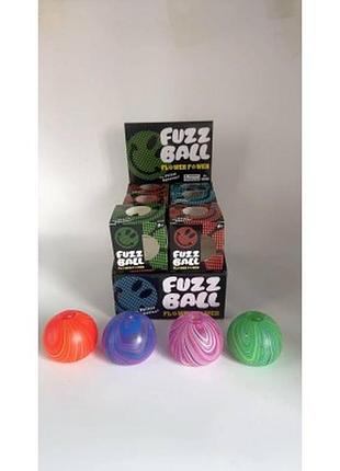 Игрушка-антистресс сквиш needoh fuzz ball flower power