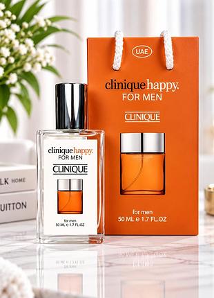 Clinique clinique happy 50 мл мужской парфюм в подарочной сумочке 50 мл