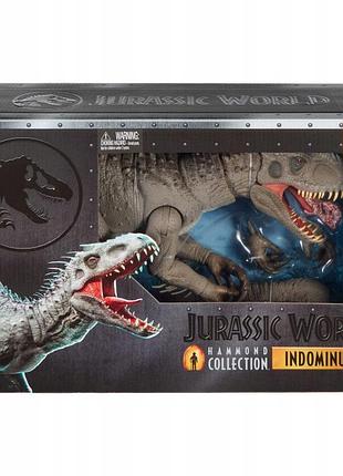 Фігурка динозавра jurassic world kolekcja hammonda indominus rex jkg98