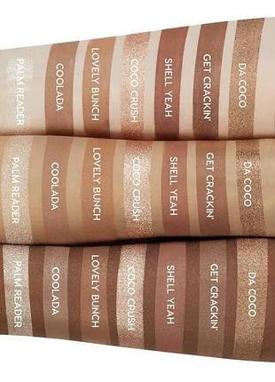 Тіні для повік colourpop going coconuts palette 3
