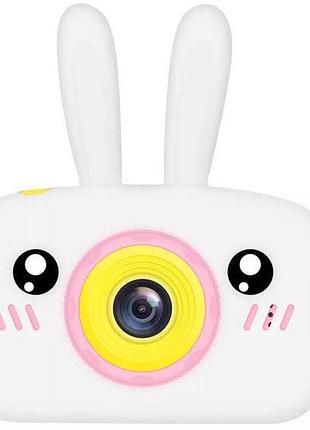 Детская фотокамера цифровая baby photo camera rabbit х-500 белый