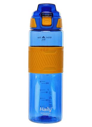 Бутылка для воды haily hl-8224 1000мл цвета в ассортименте