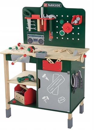 Майстерня playtive з дерева зі звуками набір слюсарних інструментів