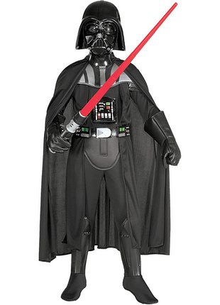 Костюм star wars deluxe дарт вейдер багатобарвний 5-7 років