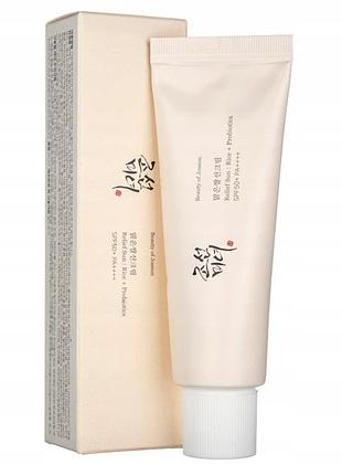 Набір з 2 штук крем для сонця beauty of joseon relief sun spf50+ rice probiotics 50 мл